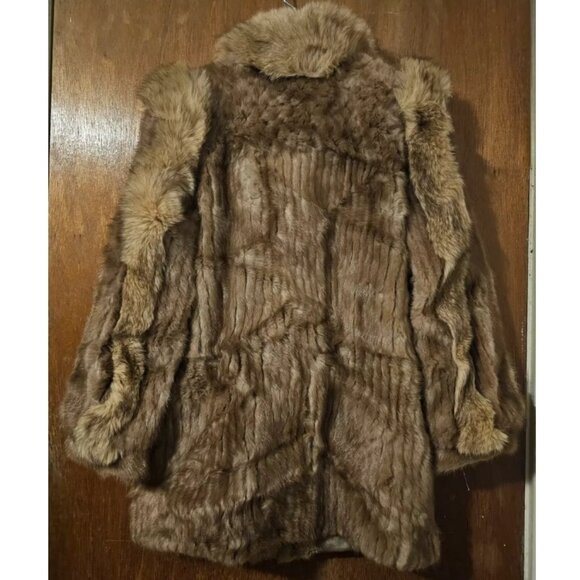 Vintage Autumn Haze Mink and Crystal Fox Coat by Caskie Furs - Picture 2 of 9